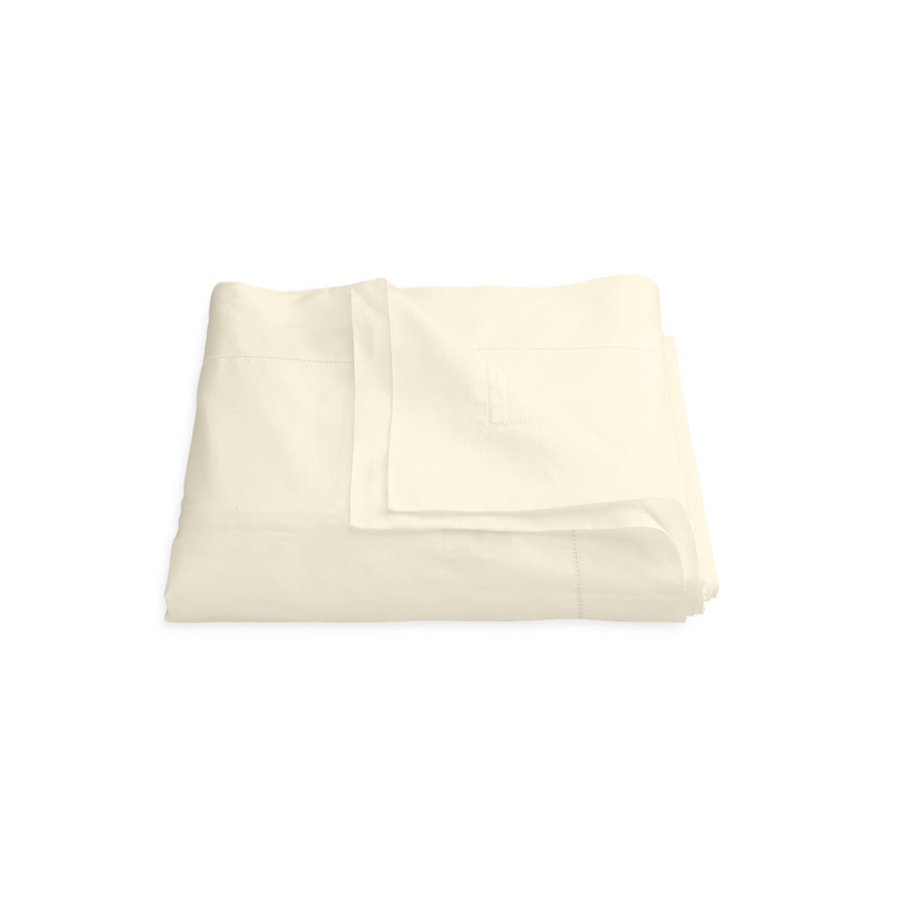Nocturne Hemstitch Duvet Cover Ivory 