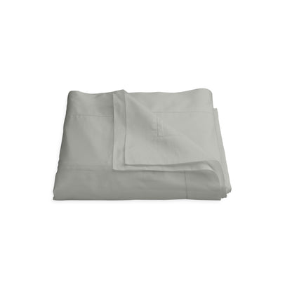 Nocturne Hemstitch Duvet Cover Silver 