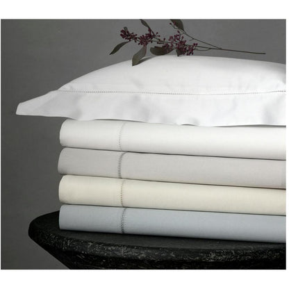 Nocturne Hemstitch Pillowcase Pair Bone 3