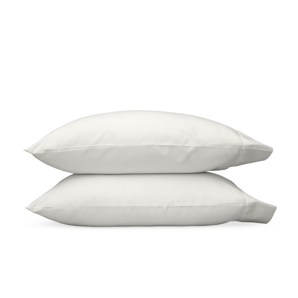 Nocturne Hemstitch Pillowcase Pair Bone 