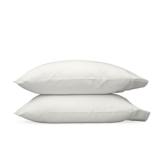 Nocturne Hemstitch Pillowcase Pair Bone 