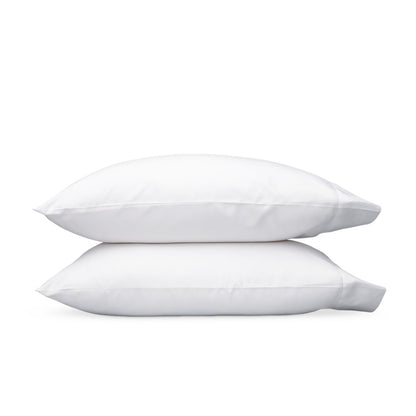 Nocturne Hemstitch Pillowcase Pair White 