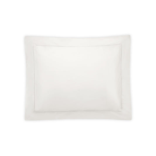 Nocturne Hemstitch Sham Bone Standard 