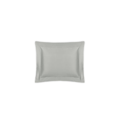 Nocturne Hemstitch Sham Silver Boudoir 