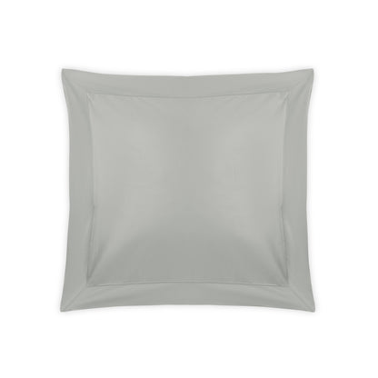 Nocturne Hemstitch Sham Silver Euro 