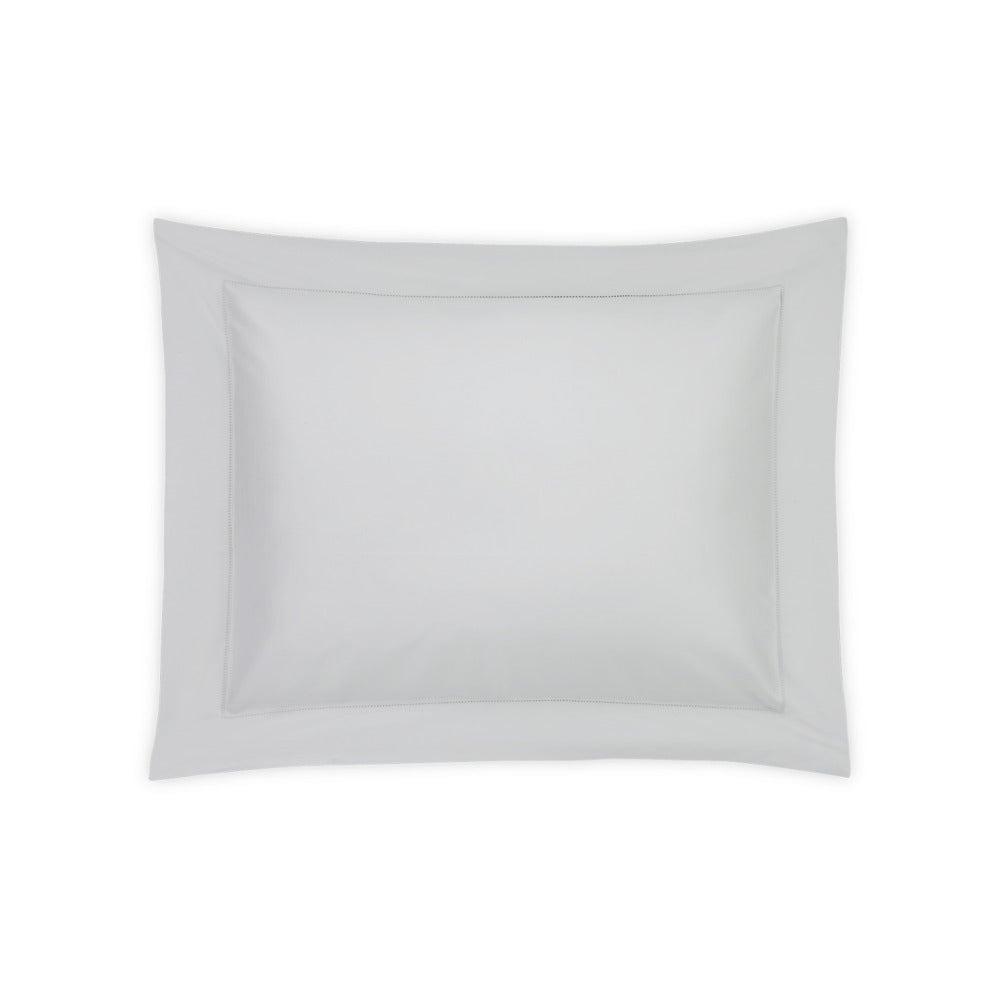 Nocturne Hemstitch Sham Silver Standard 