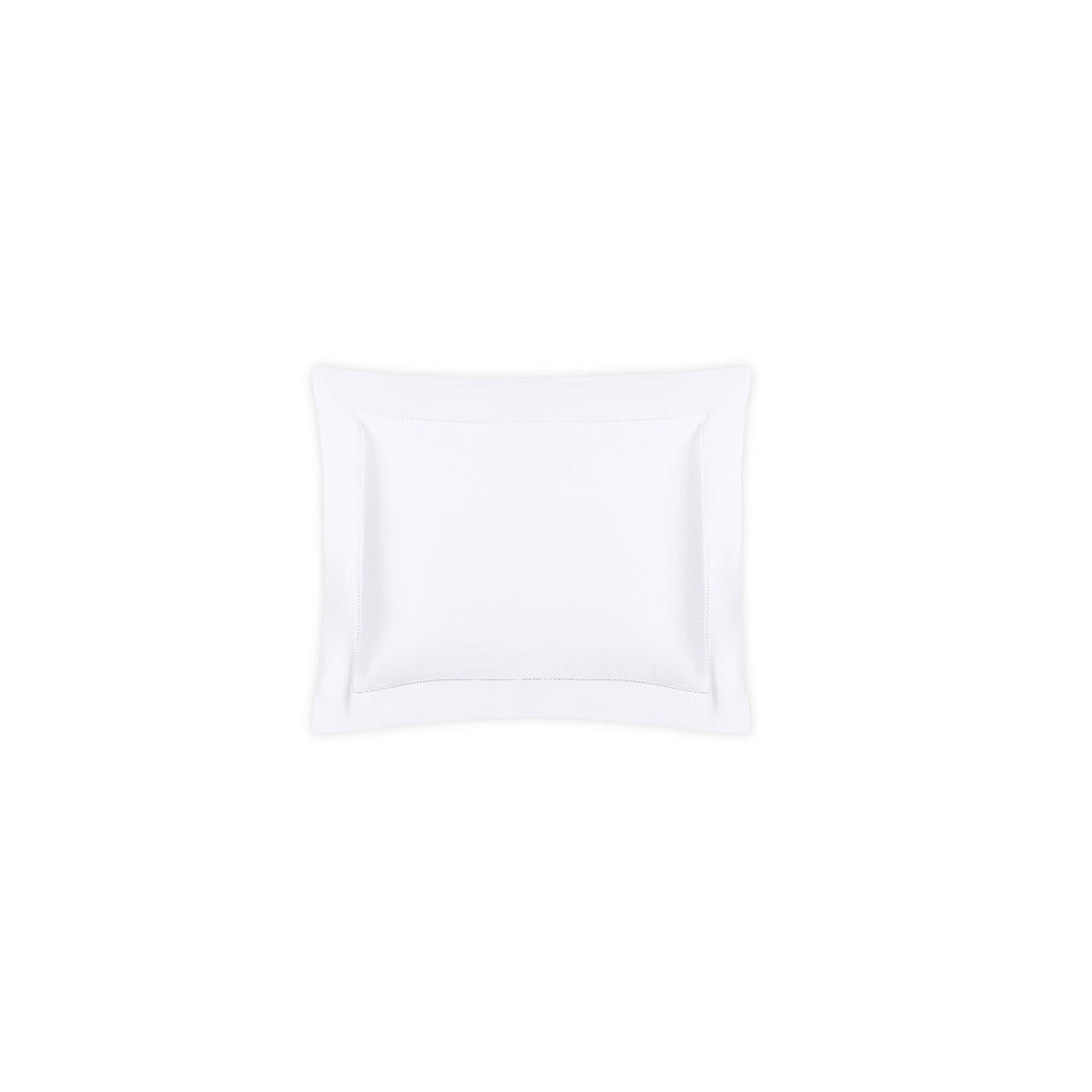 Nocturne Hemstitch Sham White Boudoir 