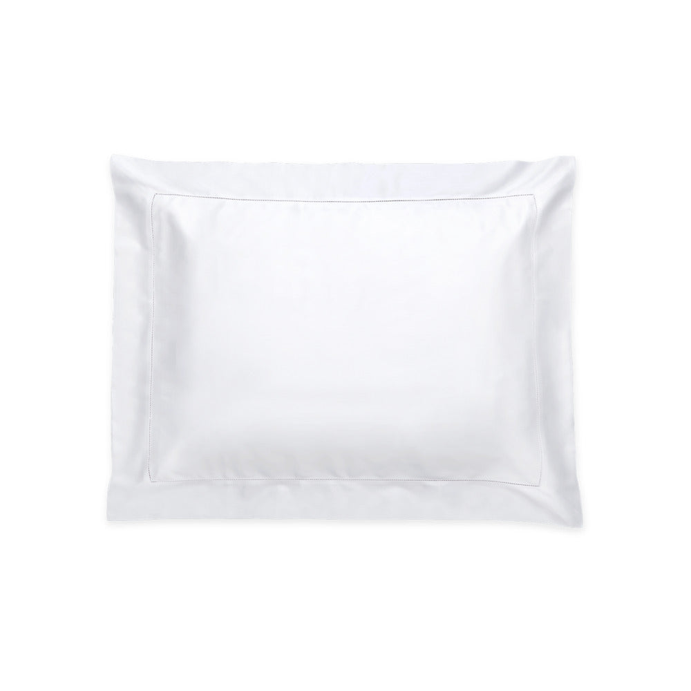 Nocturne Hemstitch Sham White Standard 