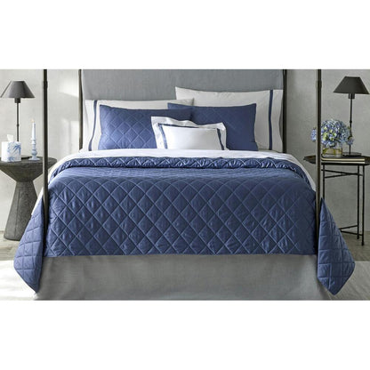 Nocturne Quilt Sham Bone Quilted Standard 1