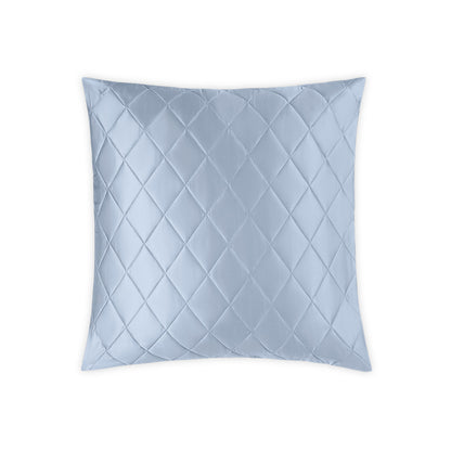 Nocturne Quilt Sham Hazy Blue Quilted Euro 