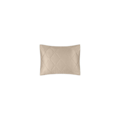 Nocturne Quilt Sham Khaki Quilted Boudoir 