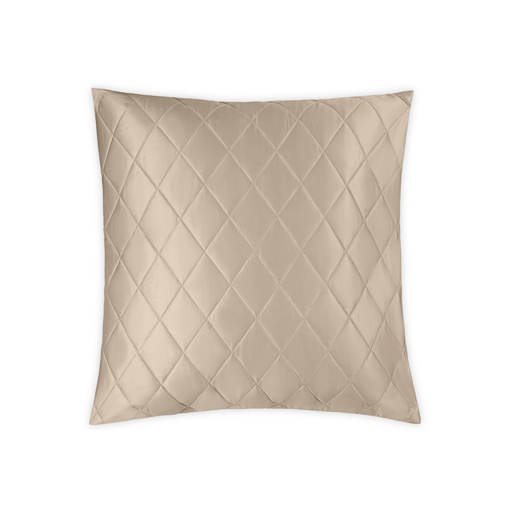 Nocturne Quilt Sham Khaki Quilted Euro 