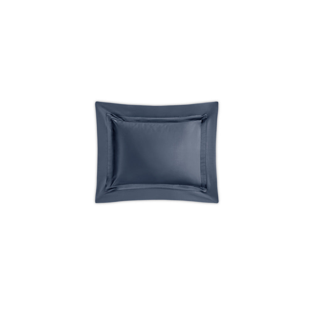 Nocturne Sham Steel Blue Boudoir 