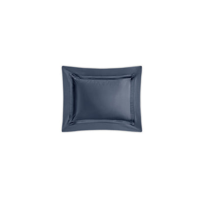Nocturne Sham Steel Blue Boudoir 