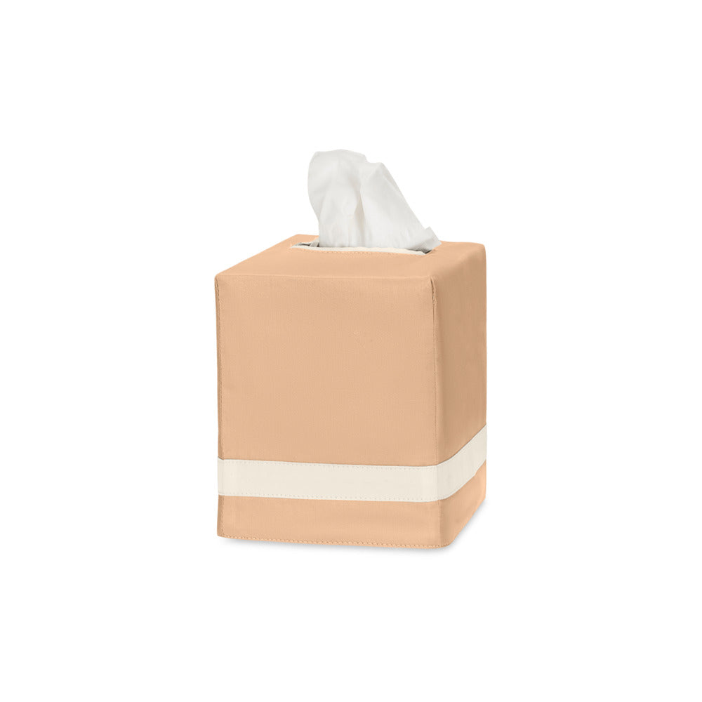Nocturne Tissue Box Cover Ambrosia & Ivory 