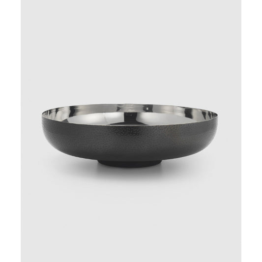 Northstar Centerpiece Bowl with Black Nickel 11" by Mary Jurek Design 