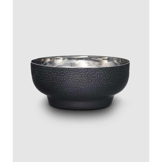 Northstar Round Bowl with Black Nickel 6"D by Mary Jurek Design 