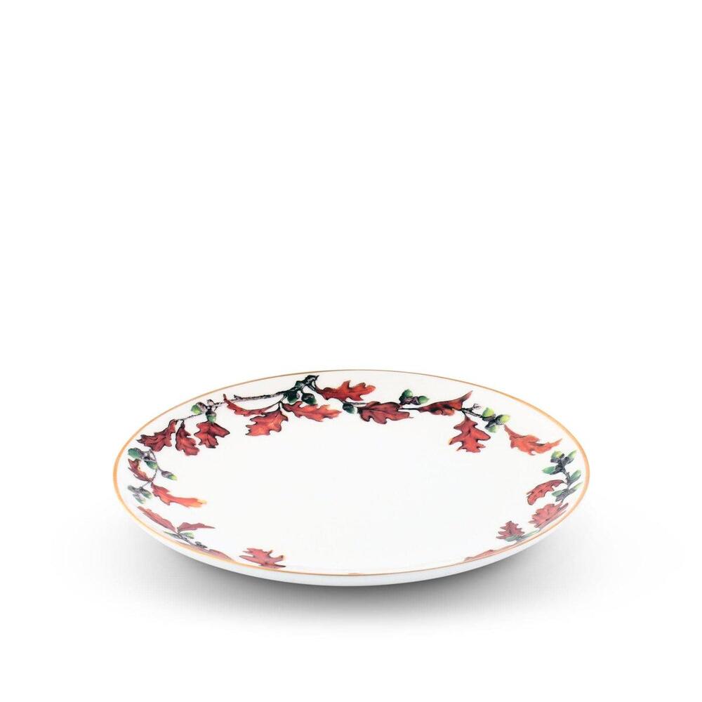 Norwood Acorn Bone China Round Salad Plate by Vagabond House 1