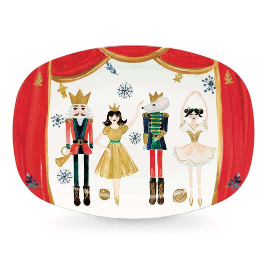 Nutcracker Platter by Mariposa