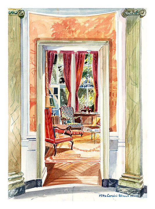 NYC Sitting Room - Mita Corsini Bland by Tiger Flower Studio Additional Image -