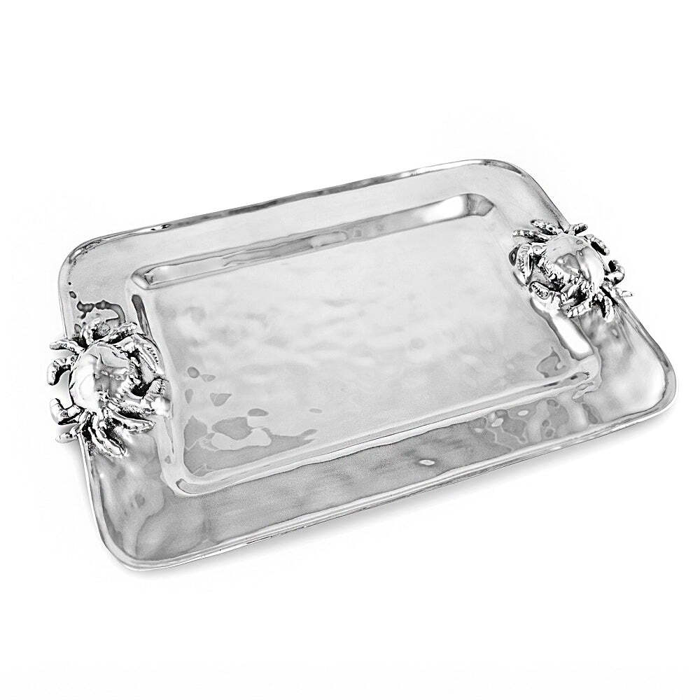 Ocean Crab Rectangular Platter (Medium) by Beatriz Ball 