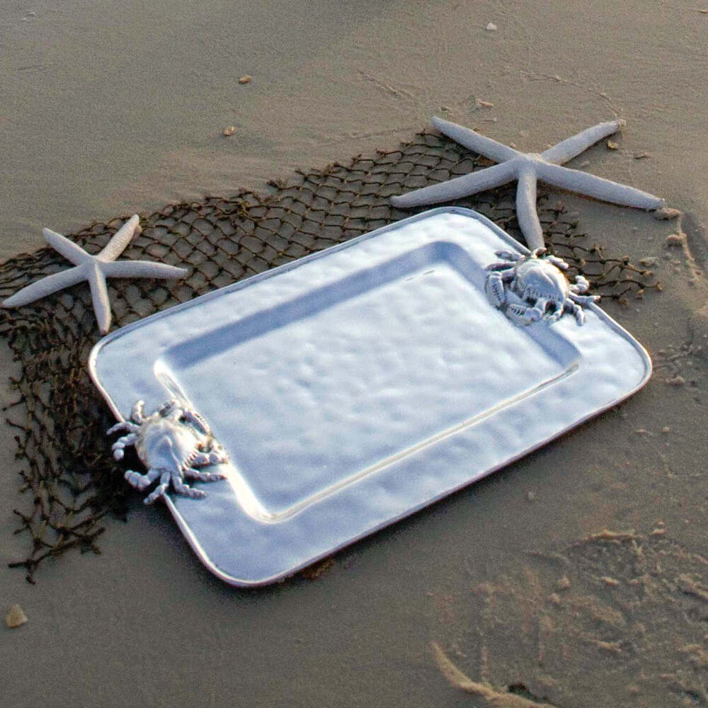 Ocean Crab Rectangular Platter (Medium) by Beatriz Ball - 1
