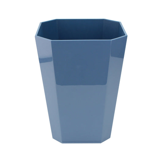 Octagonal Lacquer Bin - Denim by Addison Ross