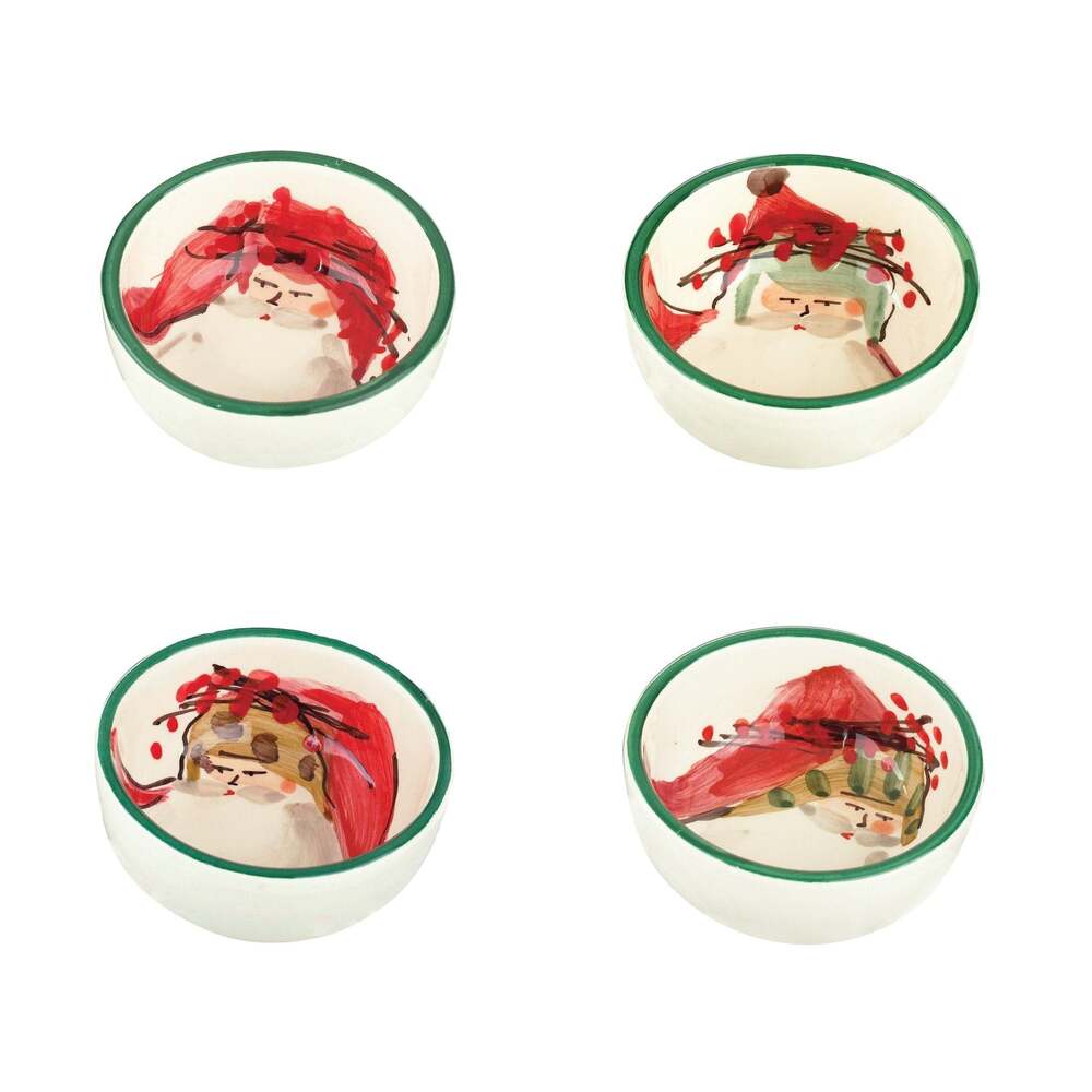 Old ST. Nick Assorted Condiment Bowls - Set of 4 by VIETRI 