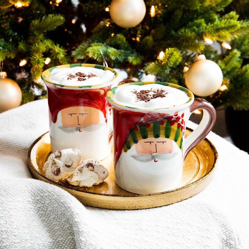 Old ST. Nick Assorted Mugs - Set of 4 by VIETRI by Additional Image -5