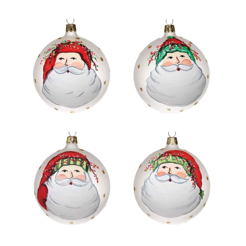 Old ST. Nick Assorted Ornament - Set of 4 by VIETRI 