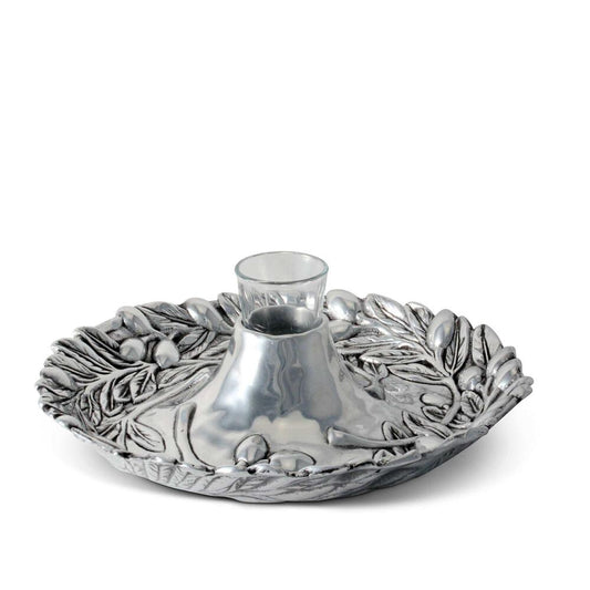 Olive Tidbit Tray by Arthur Court Designs