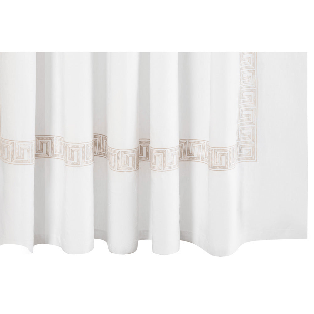 Ophelia 72" W x 72" L Shower Curtain Dune 