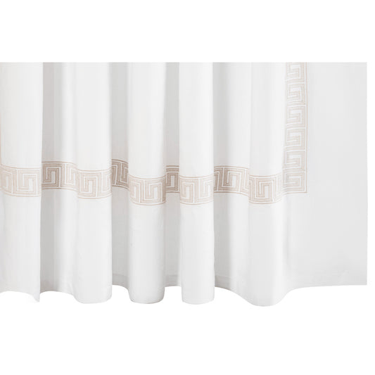 Ophelia 72" W x 72" L Shower Curtain Dune 