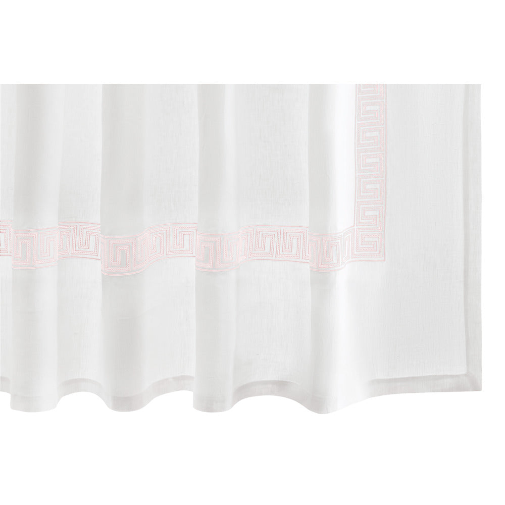 Ophelia 72" W x 72" L Shower Curtain Pink 