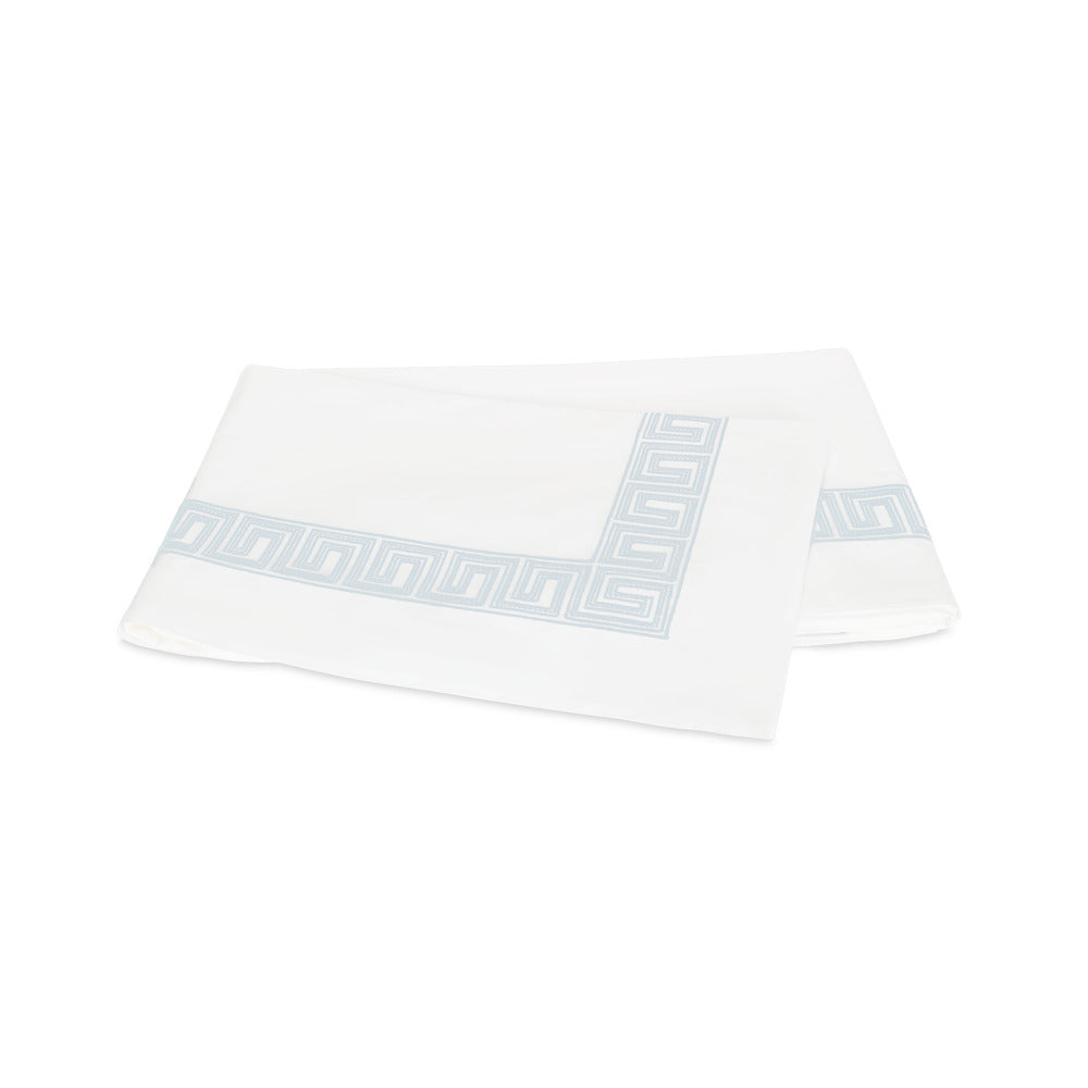 Ophelia Flat Sheet Light Blue 
