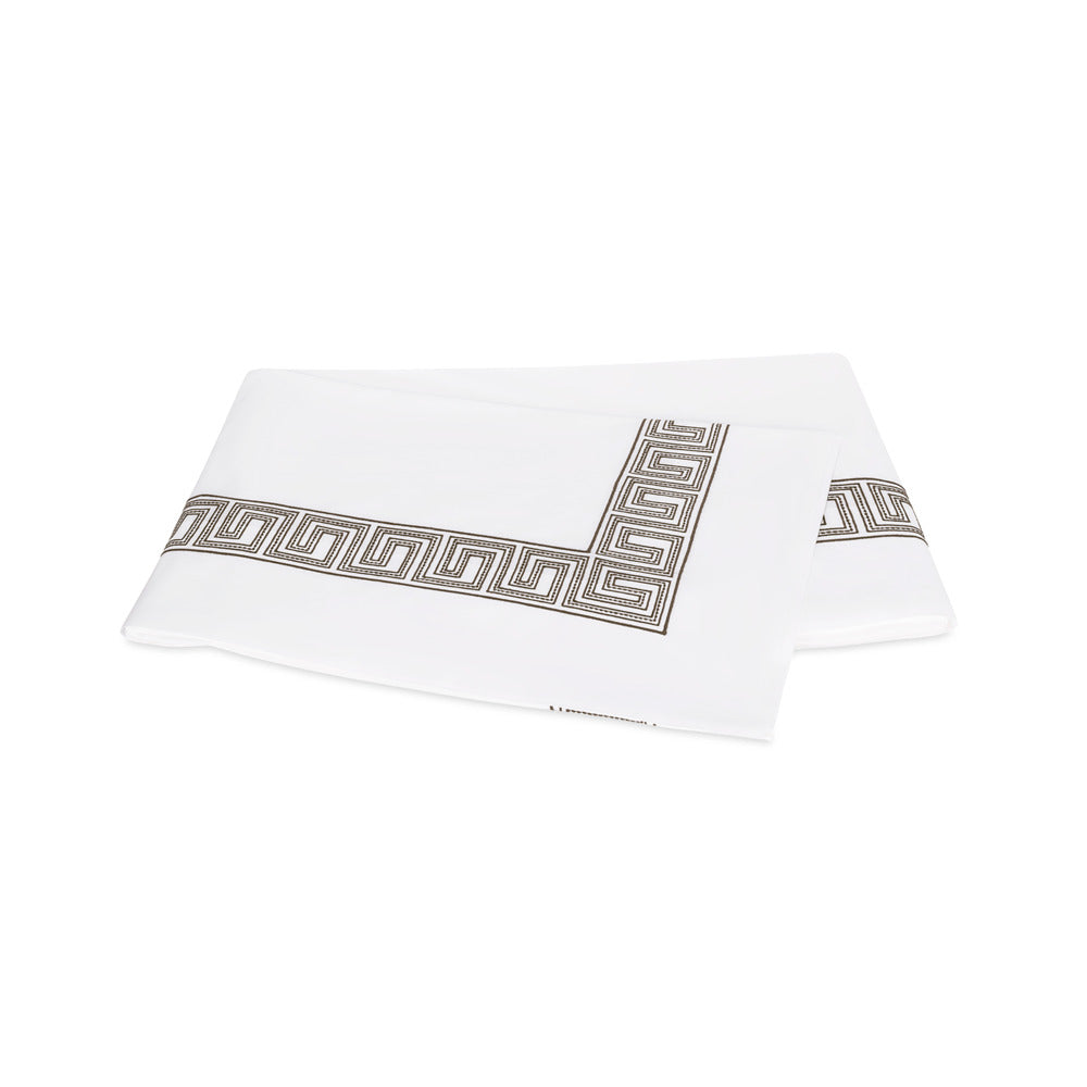 Ophelia Flat Sheet Mocha 