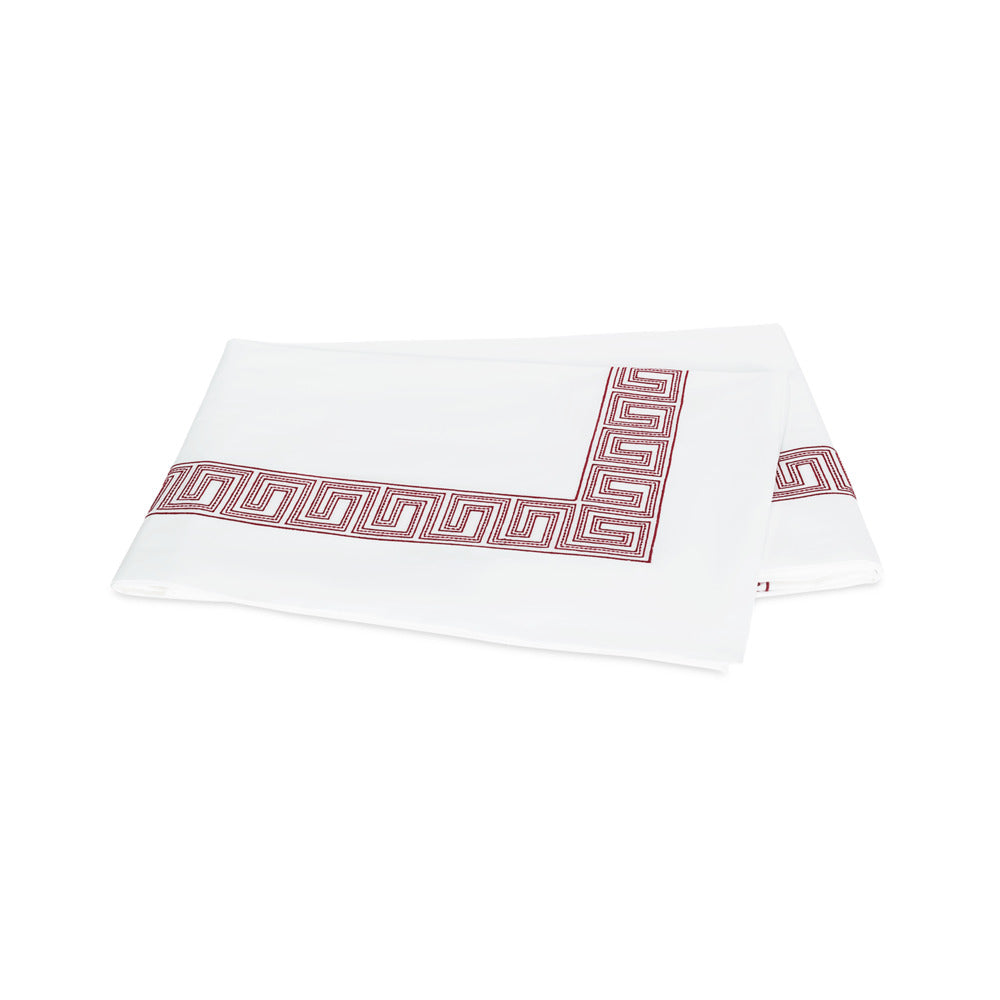 Ophelia Flat Sheet Red 