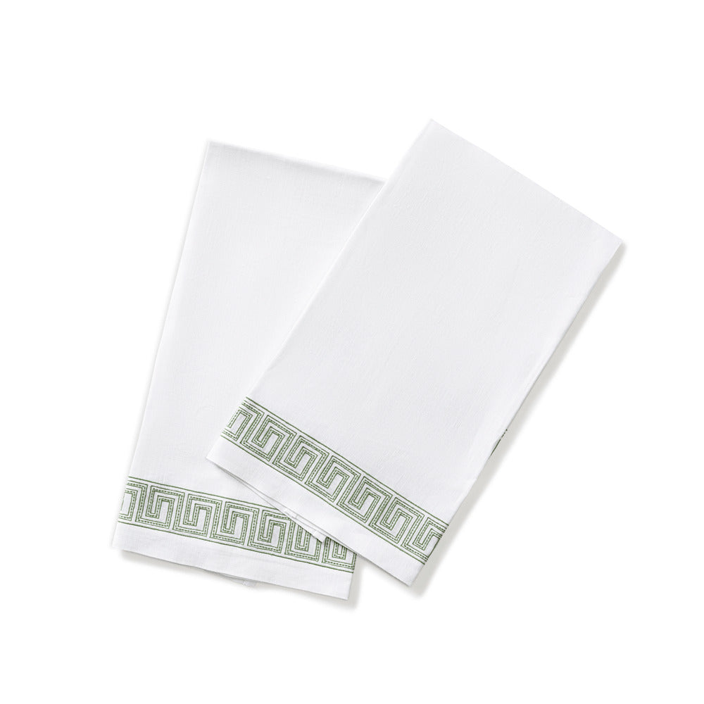 Ophelia Guest Towels set of 2 Clover 