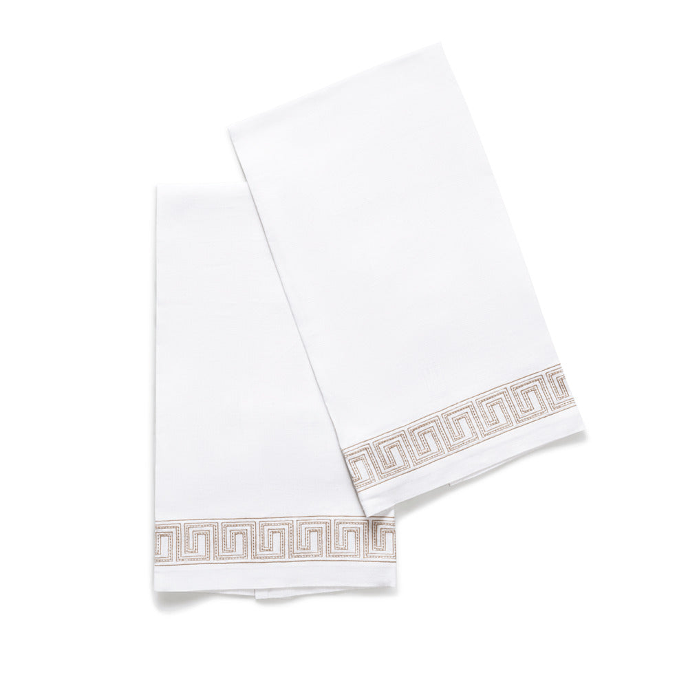 Ophelia Guest Towels set of 2 Linen 