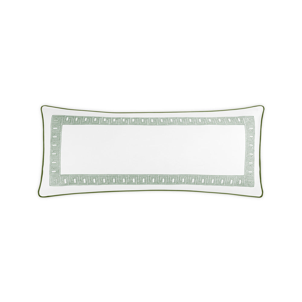 Ophelia Pique Lumbar Pillow Cover Clover 