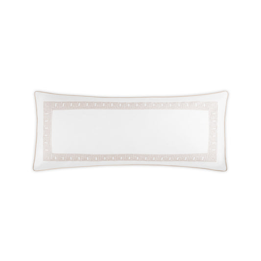 Ophelia Pique Lumbar Pillow Cover Dune 