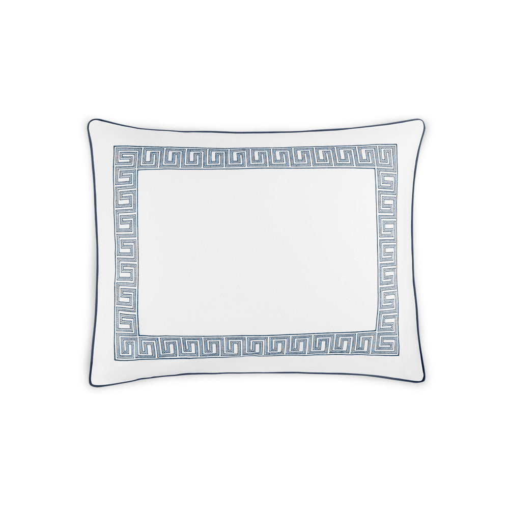 Ophelia Pique Sham Indigo Standard 