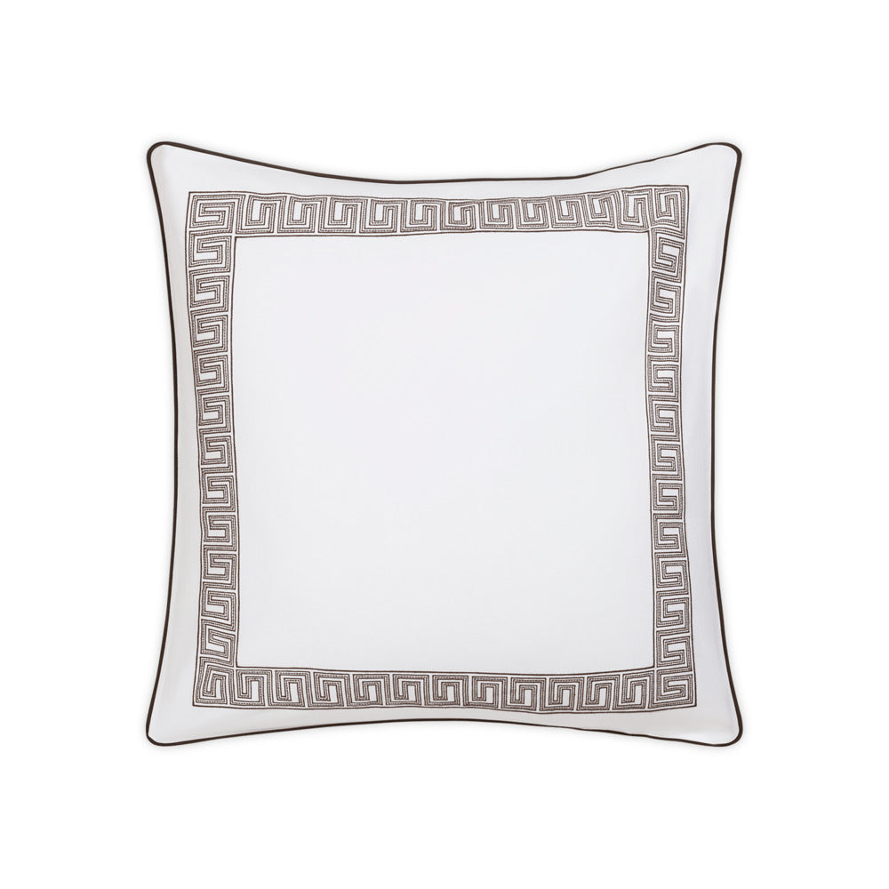 Ophelia Pique Sham Mocha Euro 