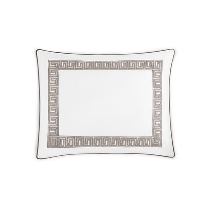 Ophelia Pique Sham Mocha Standard 
