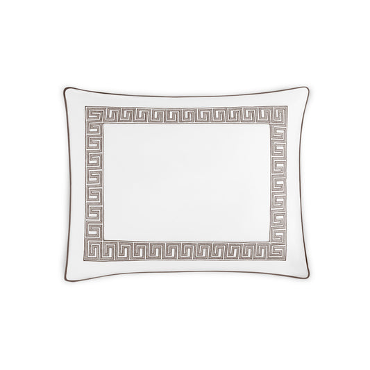 Ophelia Pique Sham Mocha Standard 