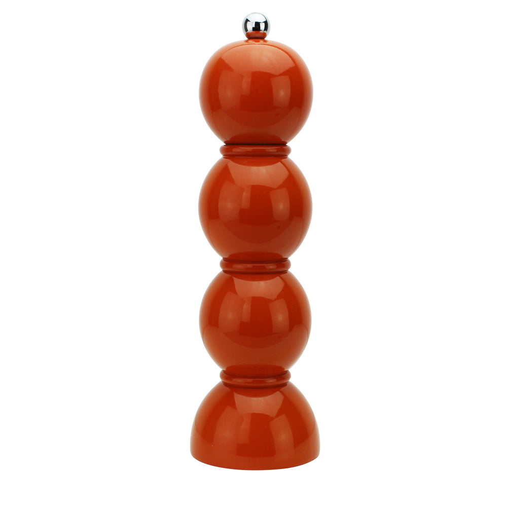 Orange Bobbin Salt or Pepper Mill Grinder 24cm by Addison Ross