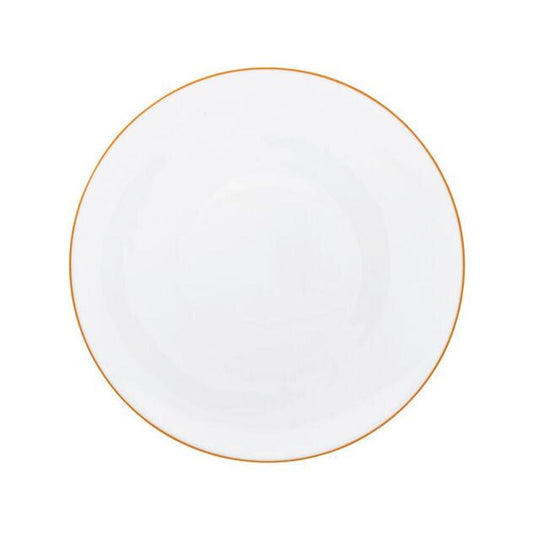 Orange Monk Dinner Plate by Raynaud 