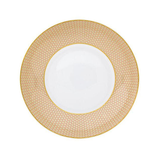 Orange Treasure Soup Plate by Raynaud 