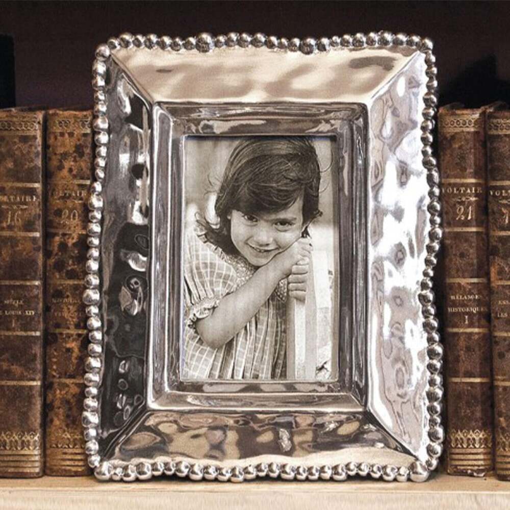 Organic Pearl Frame (4" x 6") by Beatriz Ball Additional Image -2