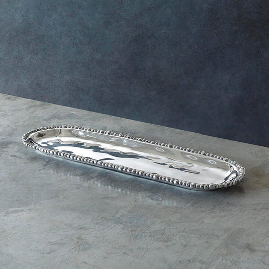 Organic Pearl Large Long Baguette Platter by Beatriz Ball 